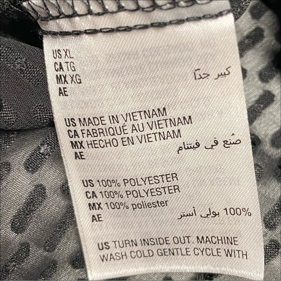 Bar III | Sheer Metallic Polka Dot Top - Picture 12 of 16